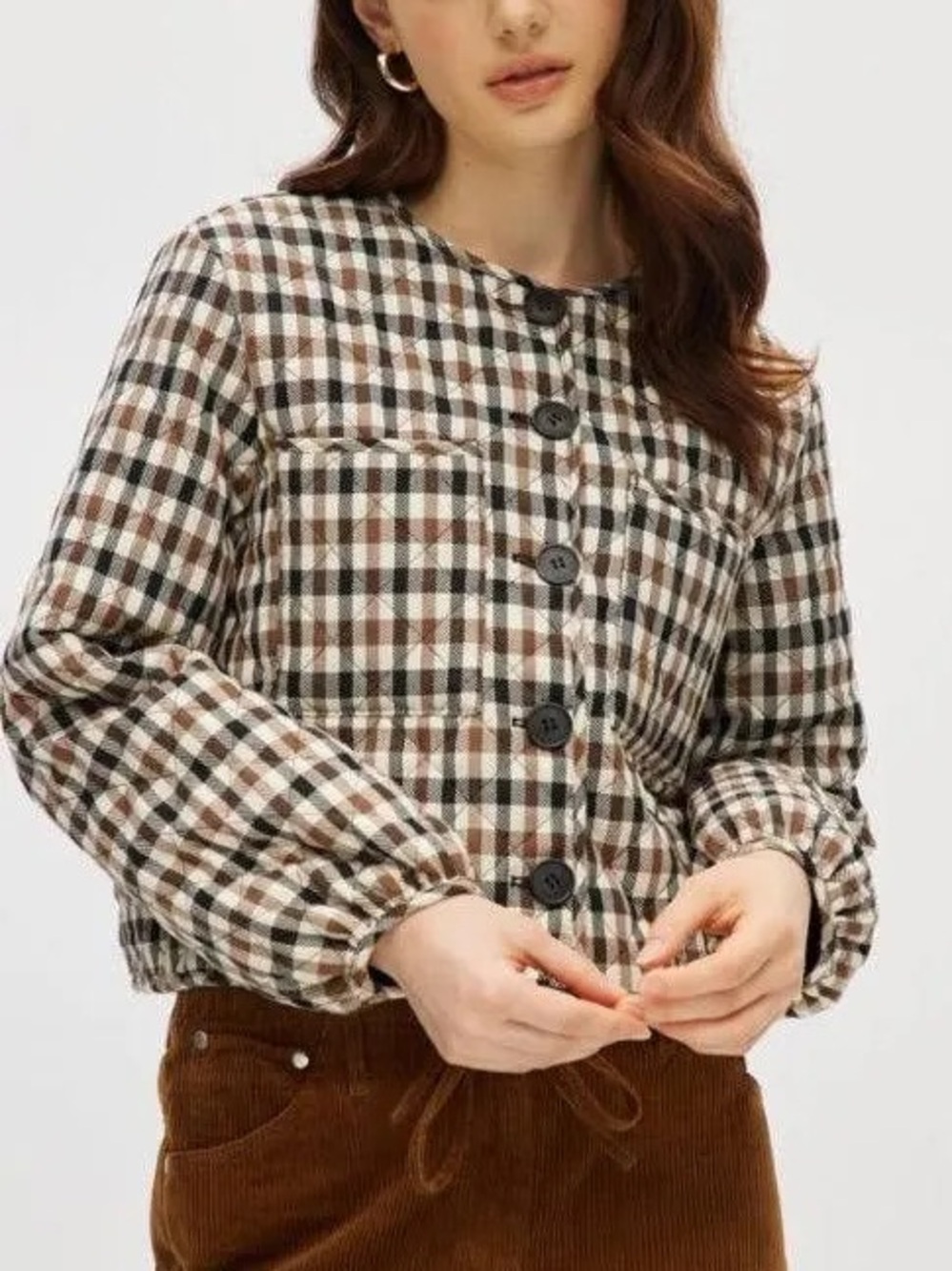 Joie quilted reversible jacket